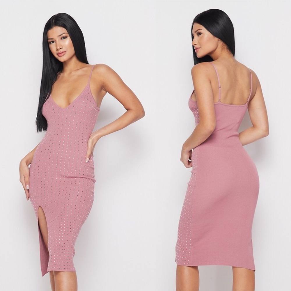 Knit Midi Dress